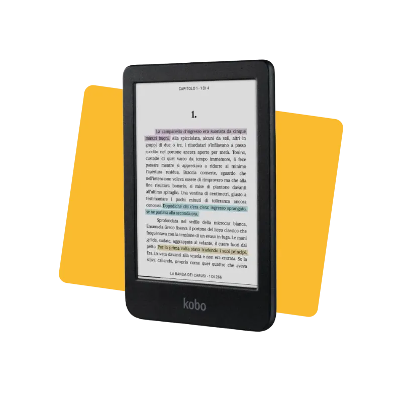 Liseuse numérique Clara Colour 6" 16 Go Noir - KOBO - TAB_KOBO_N367_C_BK