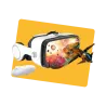 Lunettes de réalité virtuelle 3D avec casque intégré et manette Bluetooth Blanc - INOVALLEY - INLU11