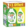 Lot de 3 lessives liquide Total 4+1 savon de marseille et aloé vera 189 lavages FORMAT FAMILIAL - XTRA - 70735
