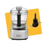 Hachoir Mini Prep Pro 250W 0,9L - CUISINART - ECH4E