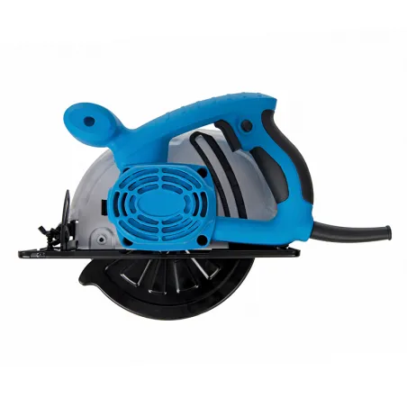 Scie circulaire 185 mm 1200W 5500 tr/min Bleu  - SILVERLINE