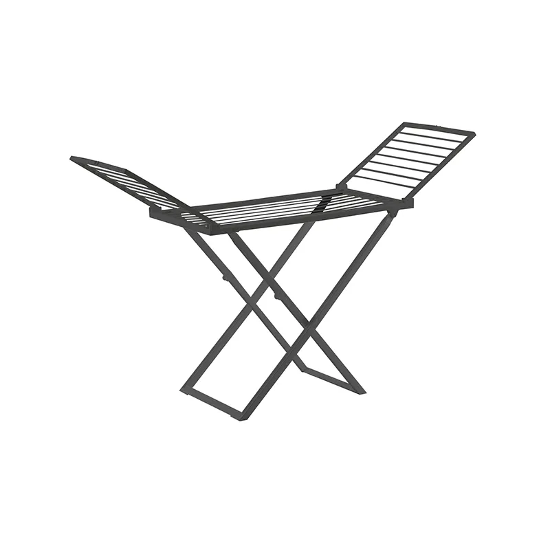 Étendoir à linge pliable 20m Noir - CONDOR