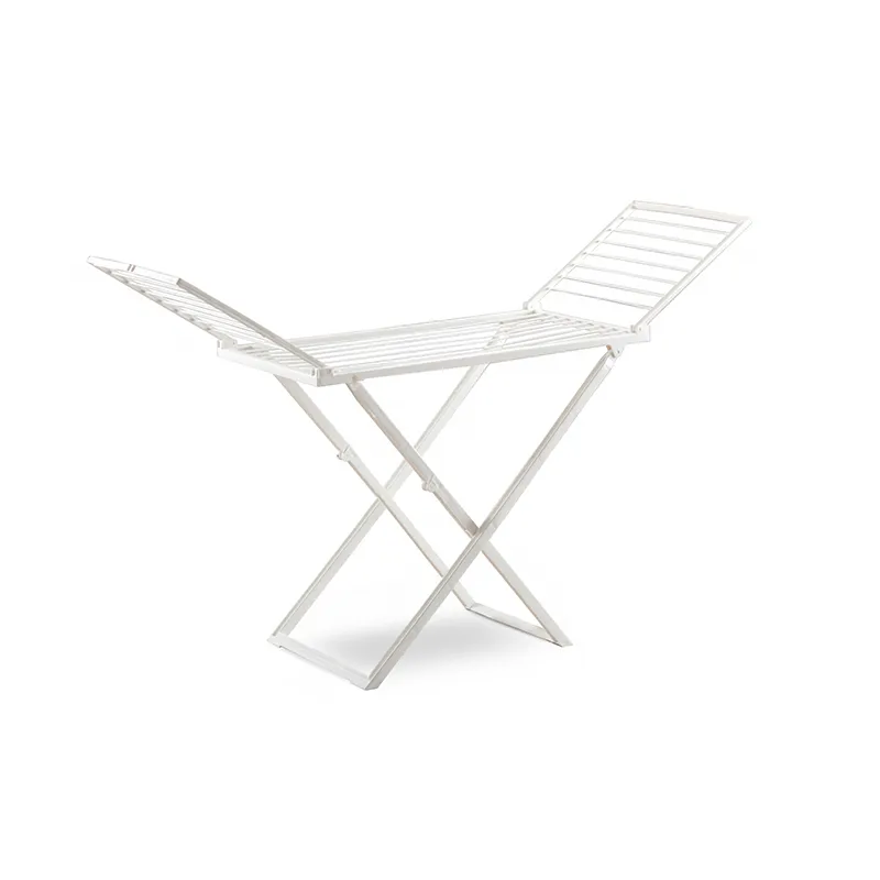 Étendoir à linge pliable 20m Blanc - CONDOR