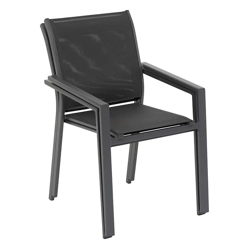 Fauteuil de jardin Essentia Anthracite/Graphite - HESPÉRIDE