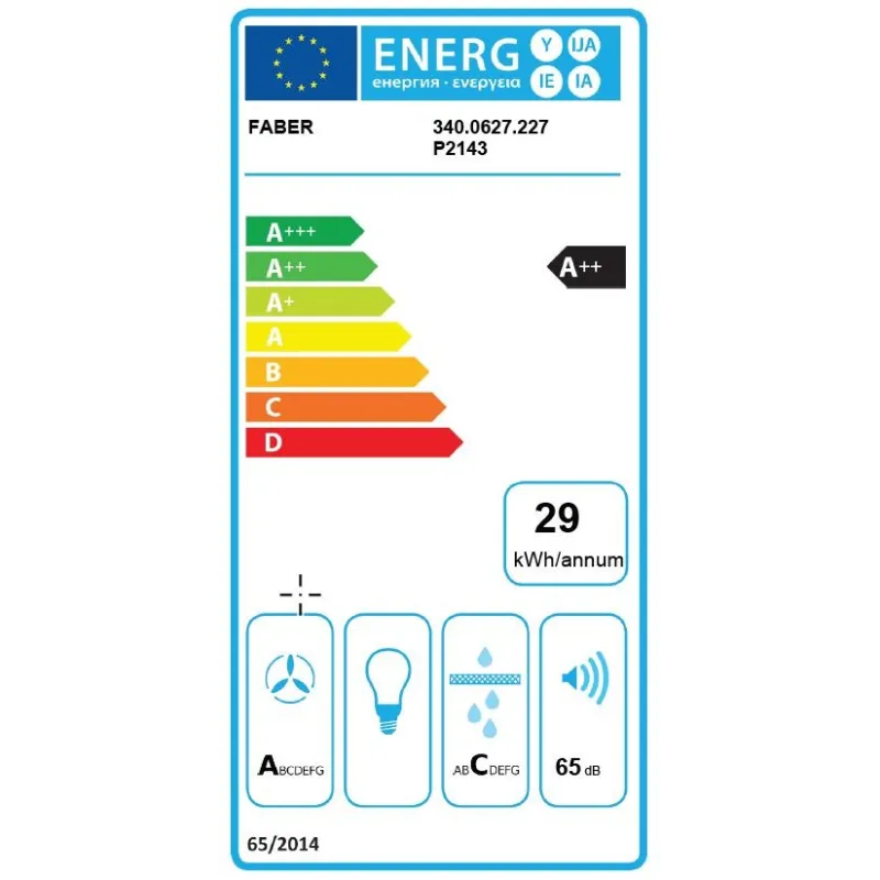 Plaques de cuisson induction Aspirante Galileo Smart 600 Noir - FABER - 5906272-GALILEOSMART