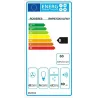 Hotte decorative murale 90cm 609.3m3/h Noir - ROSIERES