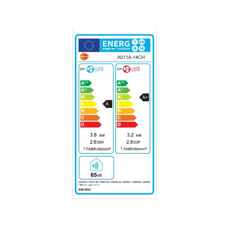 Climatiseur mobile design 14000 Btu EQUATION