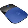 Souris sans fil Ultra-plate Z3700 Bleu/Noir - HP - SOU_HP_V0L81AA