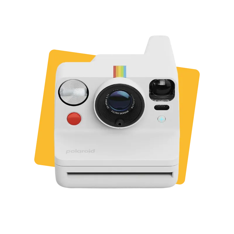 Appareil photo instantané Polaroid Now+ Gen 3 Blanc - POLAROID - POLANOW+WH