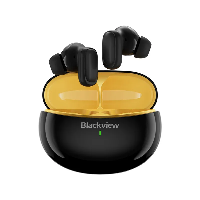 Écouteurs sans fil Airbuds 30 noir, traduction IA en 134 langues - BLACKVIEW - CAS_BV_AIRB_30_BK