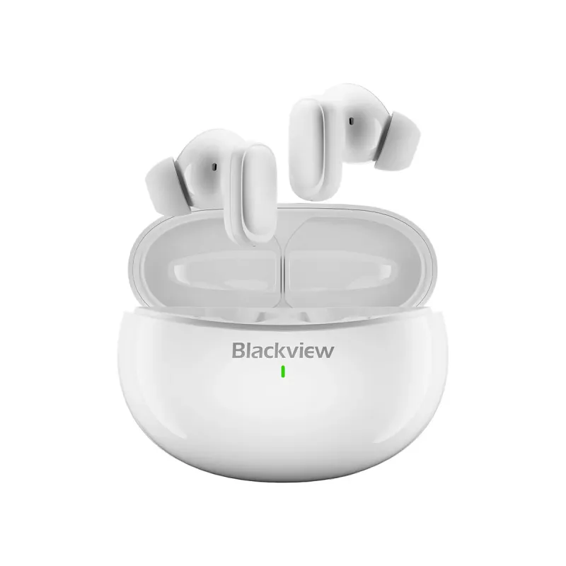 Écouteurs sans fil Airbuds 30 blanc, traduction IA en 134 langues - BLACKVIEW - CAS_BV_AIRB_30_WH
