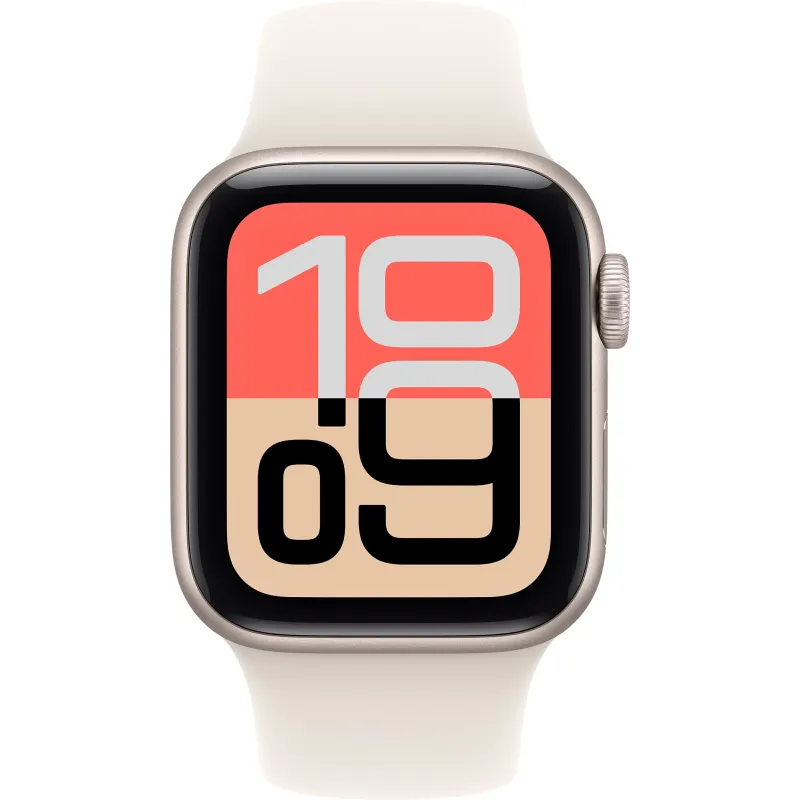 Apple Watch SE 3 GPS 40mm boîtier en aluminium lumière stellaire - APPLE - APP_MEH54ZR/A