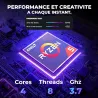 PC portable Energybook Pro 15,6" AMD Ryzen 5 16/512Go gris - ENERGIZER - POR_ENE_L15R35164A