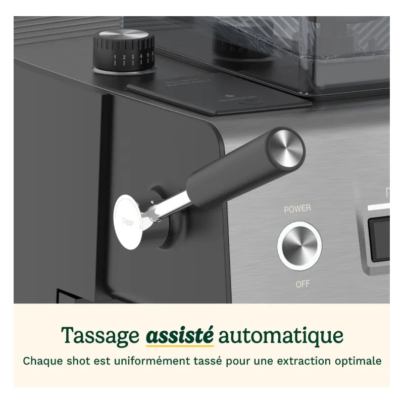 Machine à express Grind & Brew 2,2L - CUISINART - EM640E