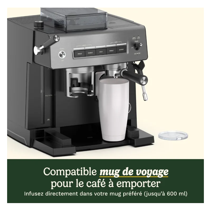 Machine à express Grind & Brew 2,2L - CUISINART - EM640E