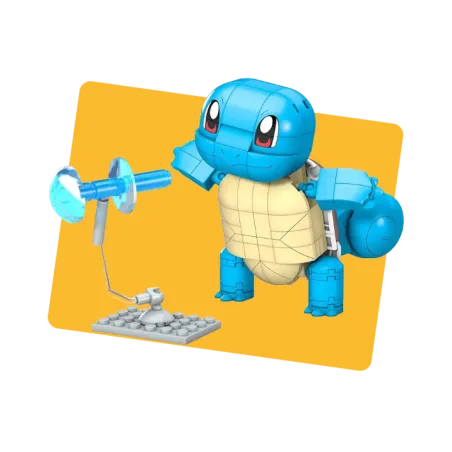Mega Pokémon Carapuce à construire Mega MATTEL - Dès 7 ans