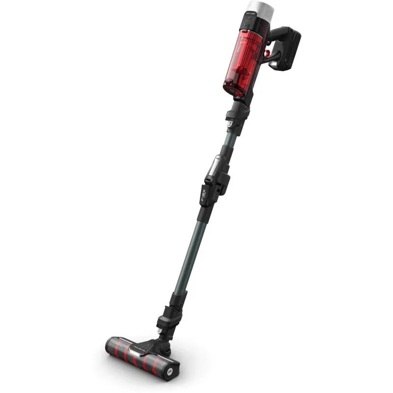 Aspirateur balai 2en1 X-Force Flex 9.60 Complete rouge - ROWENTA - RH2098WO