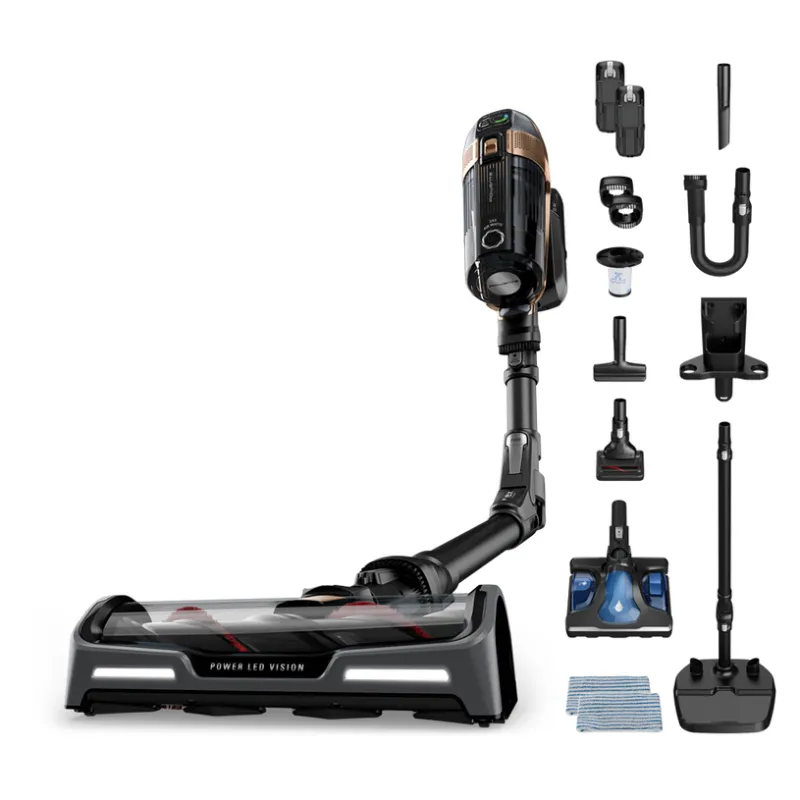 Aspirateur balai 2en1 X-Fore Flex 15.60 Aqua noire - ROWENTA - RH99G3WO