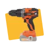 Perceuse-Visseuse Dual Power 20V Li-Ion Noir/Orange