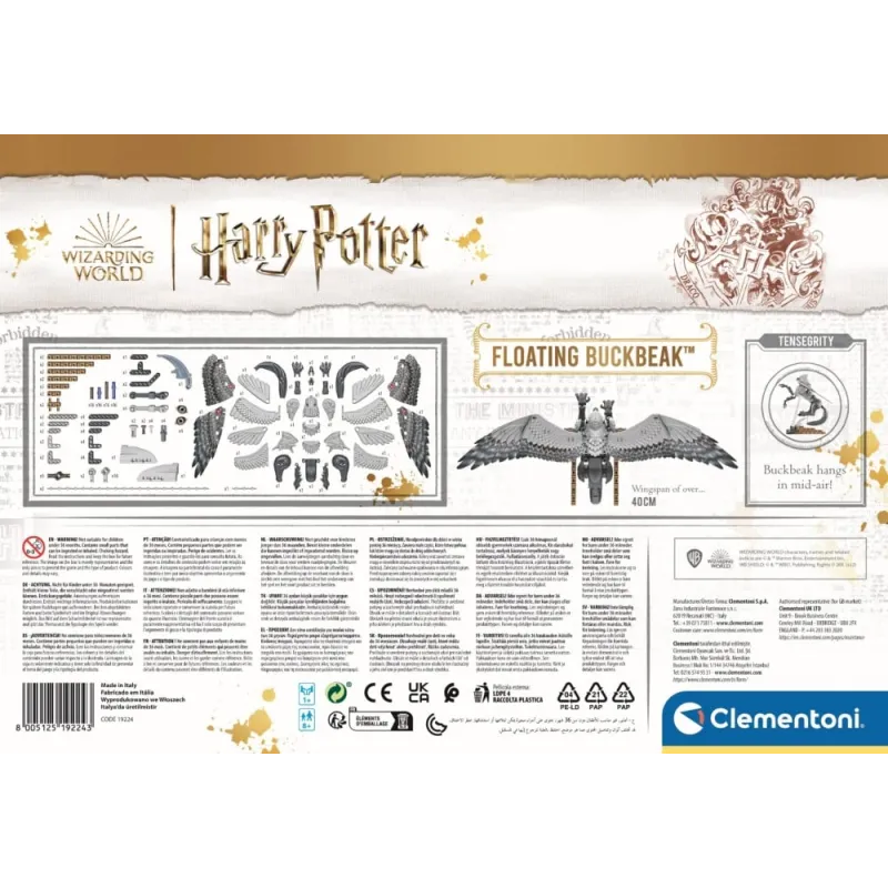 Jeu de construction Hippogriffe Harry Potter - CLEMENTONI - Dès 8 ans