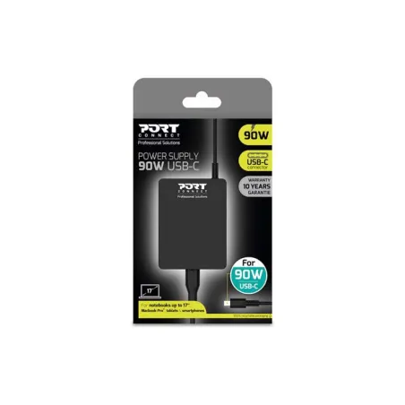 Chargeur USB-C Universel 90W Noir - PORT DESIGNS - 900098