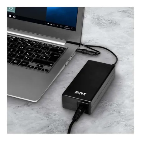 Chargeur secteur pour ordinateur portable avec plusieurs embouts 65W - PORT DESIGNS - 900093B-AS