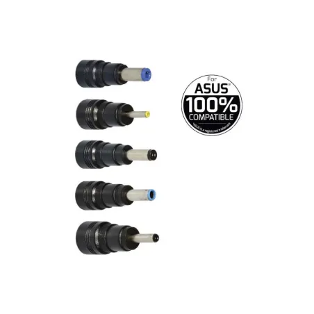 Chargeur secteur pour ordinateur portable avec plusieurs embouts 65W - PORT DESIGNS - 900093B-AS