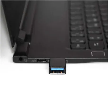 Pack 2 adaptateurs USB-C vers USB-A 5 Gbit/s Noir - PORT DESIGNS - 900142