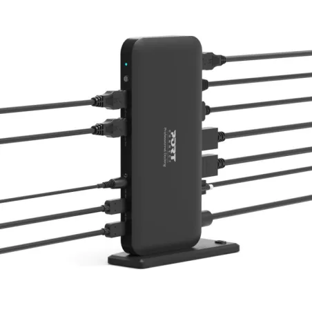 Station d’accueil USB-C 100W 11 ports 3 x 4K Noir - PORT DESIGNS - 901910V2EU