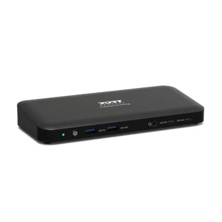 Station d’accueil USB-C 100W 11 ports 3 x 4K Noir - PORT DESIGNS - 901910V2EU