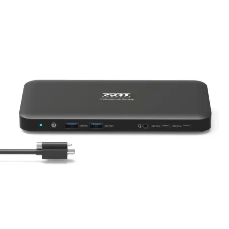 Station d’accueil USB-C 100W 11 ports 3 x 4K Noir - PORT DESIGNS - 901910V2EU
