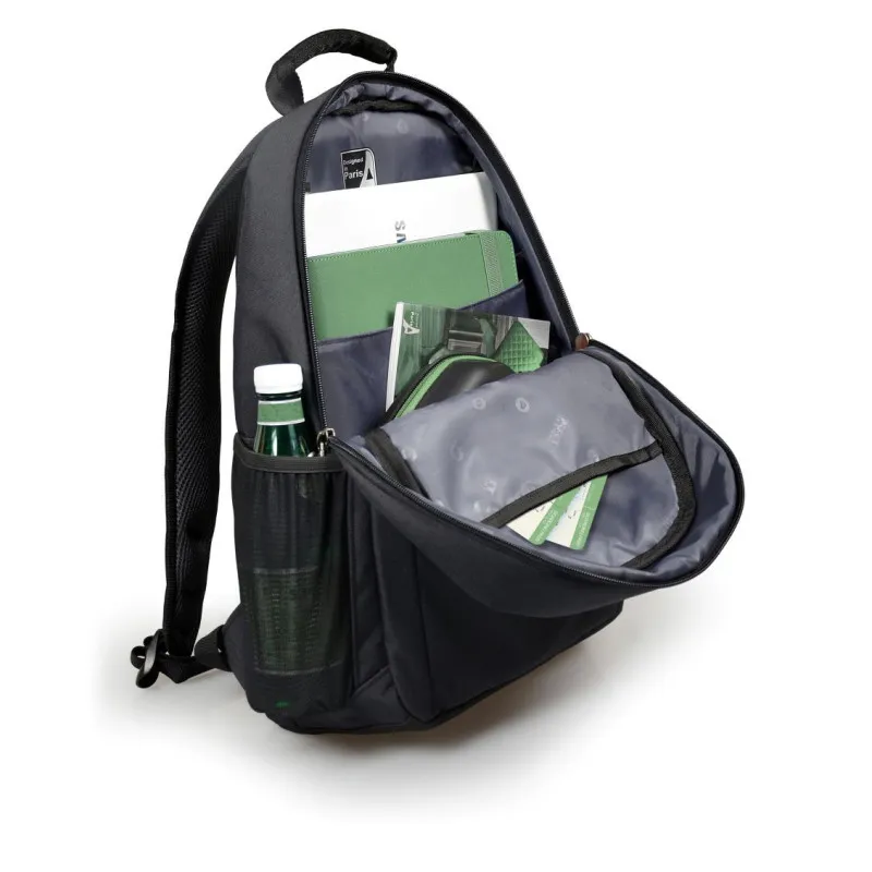 Sac à dos PC portable Eco Sydney 15.6"/16" 15L Noir - PORT DESIGNS - 135173