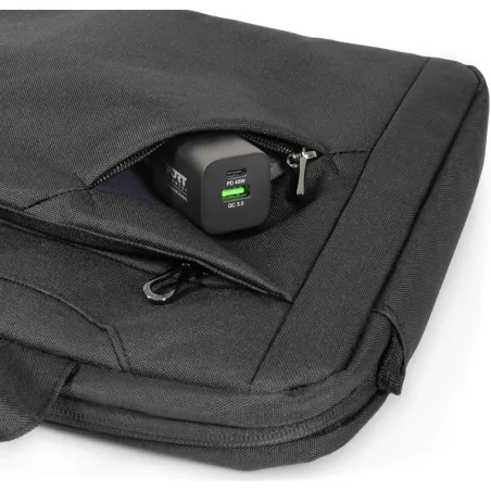 Sacoche PC portable Sydney Eco 15.6" Noir - PORT DESIGNS - 135172