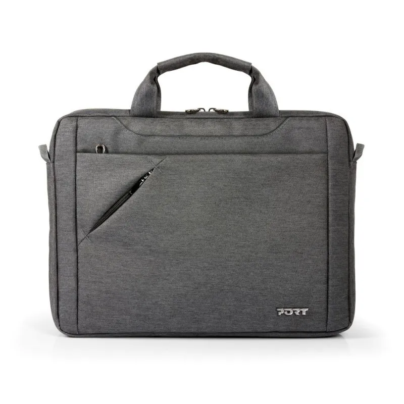 Sacoche PC portable Eco Sydney 13/14" Gris - PORT DESIGNS - 135178