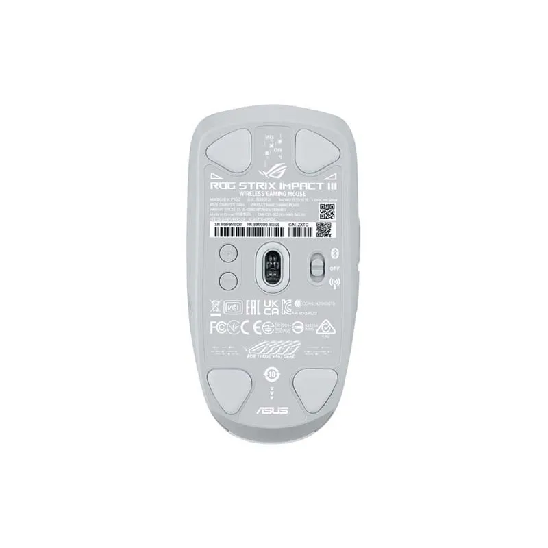 Souris gaming Rog Strix Impact III Wireless Blanc - ASUS - 90MP03D0-BMUA10
