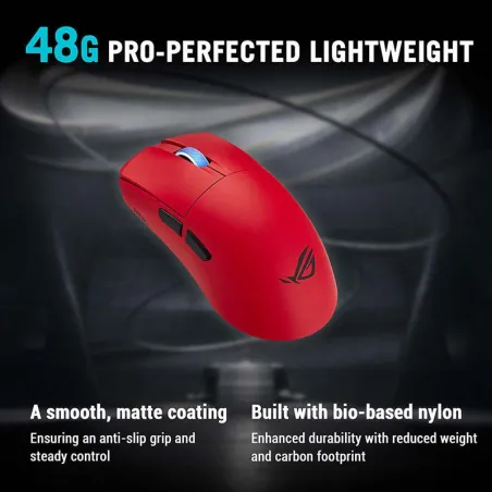 Souris gaming Rog Harpe II Ace Rouge - ASUS - 90MP0490-BMUA20