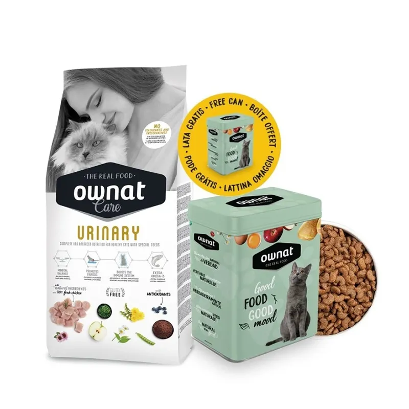Croquettes pour chat adulte Urinary Poulet & Saumon 3 kg - OWNAT
