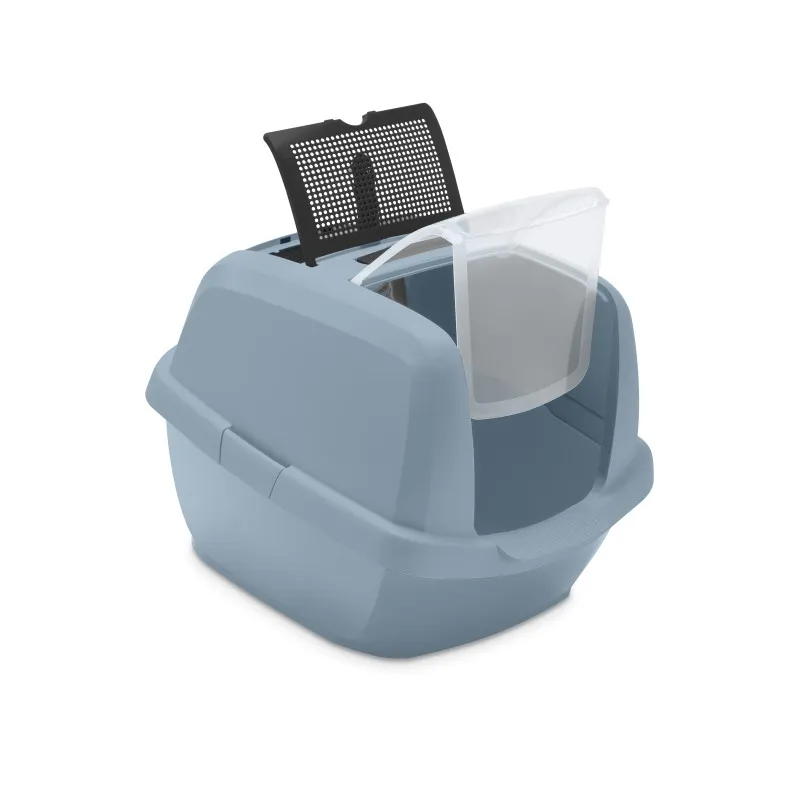 Bac à litière fermé Maddy 2nd Life XXL Bleu - IMAC