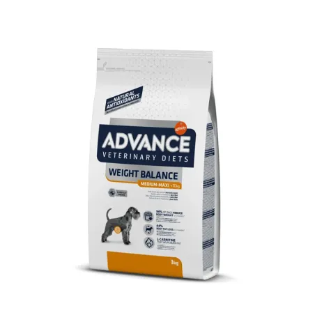 Croquettes pour chien Weight Balance Medium/Maxi 3 kg - ADVANCE
