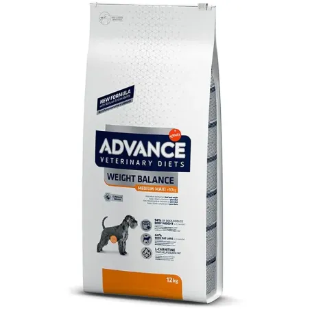 Croquettes pour chien Weight Balance Medium/Maxi 12 kg - ADVANCE