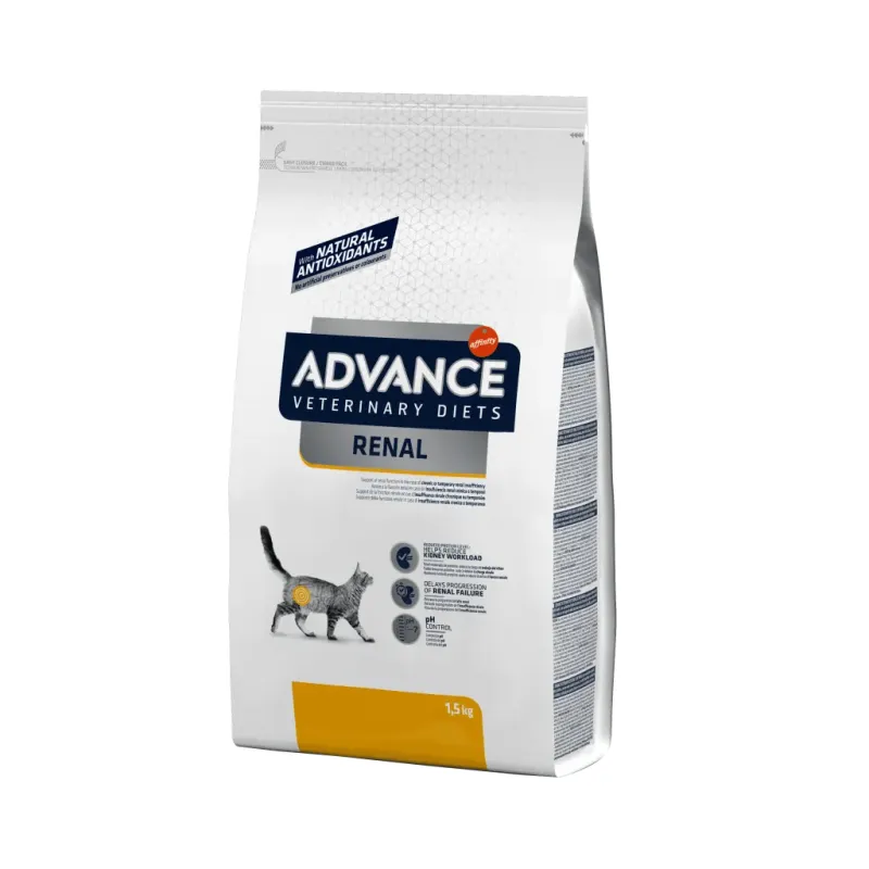 Croquettes pour chat Renal 1,5 kg - ADVANCE