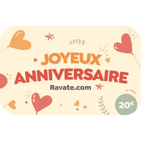 E-carte Anniversaire 20€