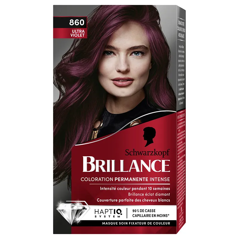 Coloration permanente Brillance 860 Ultra Violet - SCHWARZKOPF