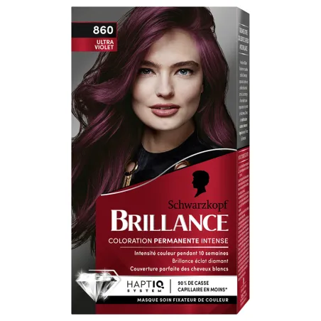 Coloration permanente Brillance 860 Ultra Violet - SCHWARZKOPF