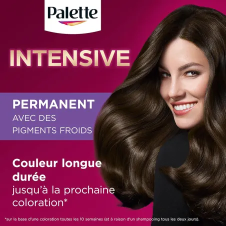 Coloration permanente Palette Intensive 5.11 Châtain Clair Cendré - SCHWARZKOPF