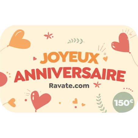 E-carte Anniversaire 150€