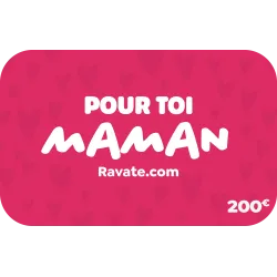 E-carte pour maman 200€