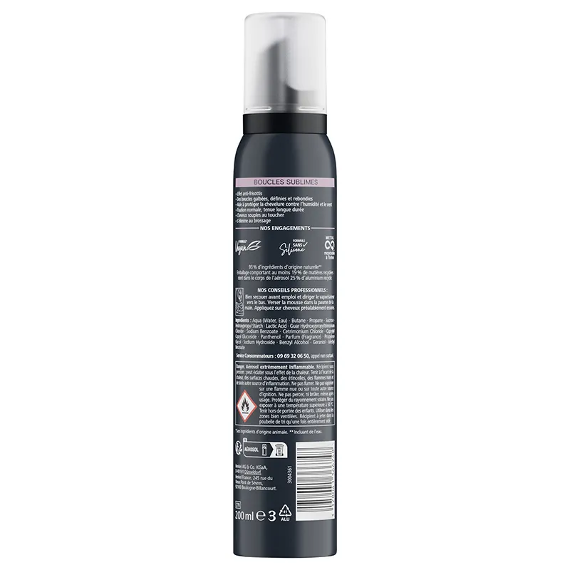 Mousse boucles sublimes 200 ml - SCHWARZKOPF
