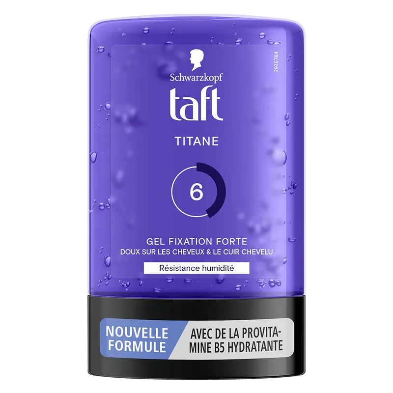 Gel coiffant Titane fixation forte 300ml - TAFT