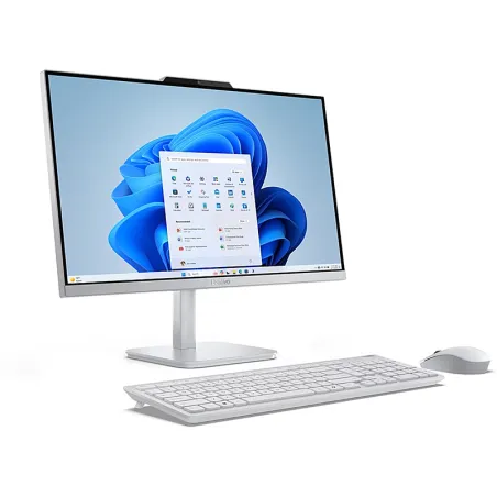 All-in-one A100 24” FHD Intel Core i3-N305 16Go/512Go SSD Intel UHD Graphics Blanc - LENOVO - F0JN001QFR